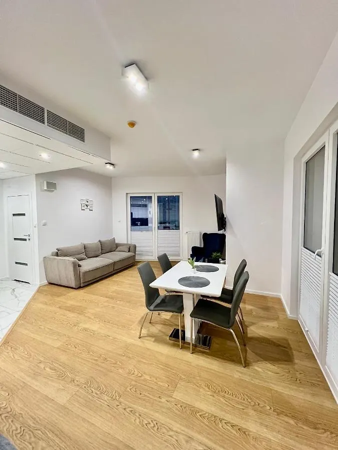 Lägenhet Warsaw Modern Stay Apartamenty Kasprzaka 29