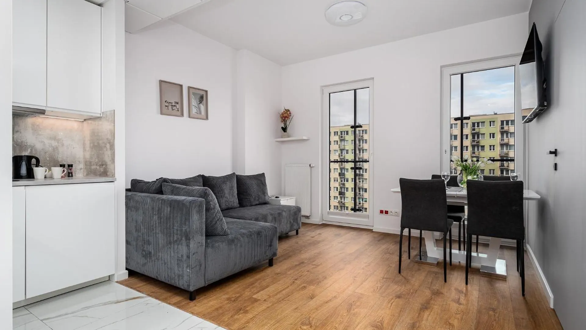 Lägenhet Warsaw Modern Stay Apartamenty Kasprzaka 29
