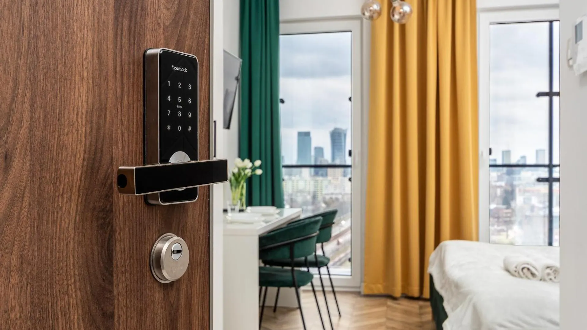 Lägenhet Warsaw Modern Stay Apartamenty Kasprzaka 29